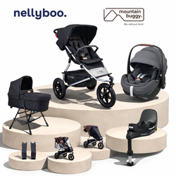 Mountain Buggy Urban Jungle™ V4 Bundle with maxi Cosi Slide Tech Capsule & Base