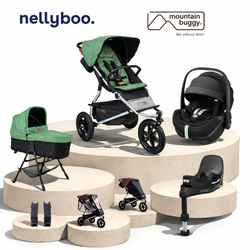 Mountain Buggy Urban Jungle™ V4 Bundle with maxi Cosi Slide Tech Capsule & Base