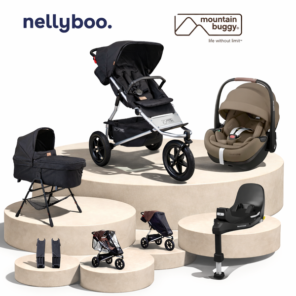 Mountain Buggy Urban Jungle™ V4 Bundle with maxi Cosi Slide Tech Capsule & Base
