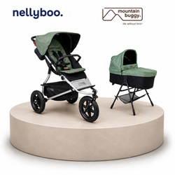Mountain Buggy Urban Jungle V4 + Carrycot Bundle