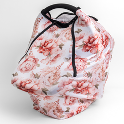 Nelly Boo Capsule Cover - All Seasons with Insect Net in Evie's Peony