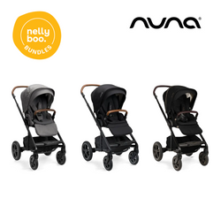 Nuna Mixx / Exec Ultimate Bundle with FREE Nuna Cudl Softened
