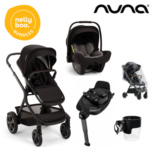 Nuna Demi Next Basics Bundle Caviar