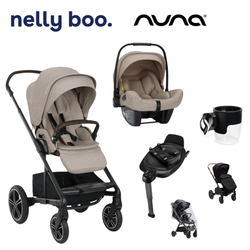 Nuna Mixx Basics Bundle (Caviar, Thunder or Chateau)