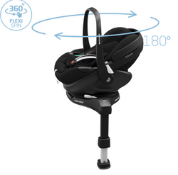 Nuna Mixx™ Bundle with Maxi Cosi Slide Tech Capsule and Base - Caviar