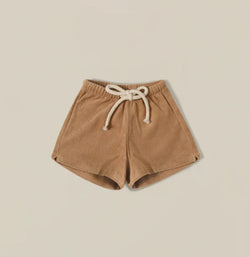 Organic Zoo Gold Terry Rope Shorts