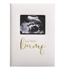 Pearhead My Little Bump Linen Pregnancy Journal
