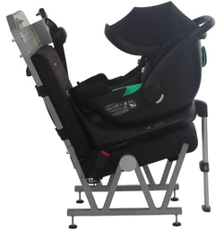 Phil &Teds alpha™ i-Size infant car seat (2023+) including isofix base.