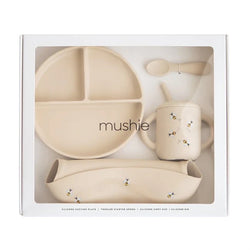 Mushie Silicone Toddler Feeding Set