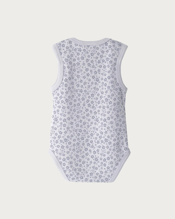 Babu Singlet Bodysuit - Ditsy Floral