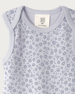 Babu Singlet Bodysuit - Ditsy Floral