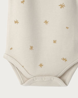 Babu Singlet Bodysuit - Marigold Star