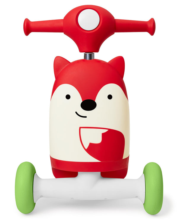 Skip-Hop-Zoo 3-In-1 Ride On Toy - Fox