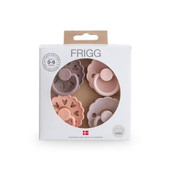 Frigg 4-Pack Pacifiers-Round Latex