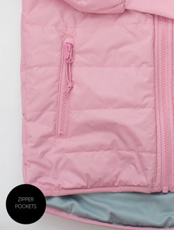 Therm Hydracloud Puffer Jacket - Ballet pink