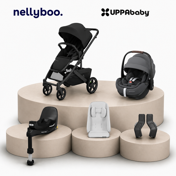 UPPAbaby Cruz V3 Basics Bundle with Maxi Cosi Slide Tech