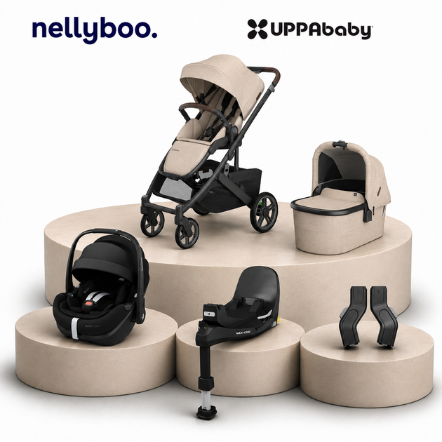 UPPAbaby Cruz V3 Essential Bundle with Maxi Cosi Slide Tech