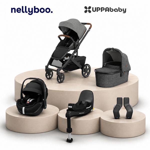 UPPAbaby Cruz V3 Essential Bundle with Maxi Cosi Slide Tech