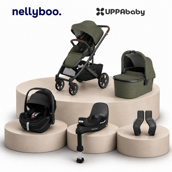 UPPAbaby Cruz V3 Essential Bundle with Maxi Cosi Slide Tech