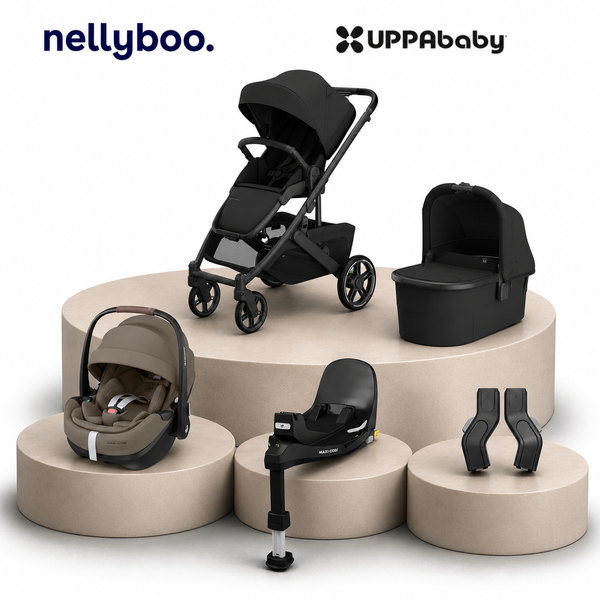 UPPAbaby Cruz V3 Essential Bundle with Maxi Cosi Slide Tech
