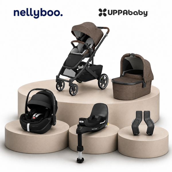 UPPAbaby Cruz V3 Essential Bundle with Maxi Cosi Slide Tech
