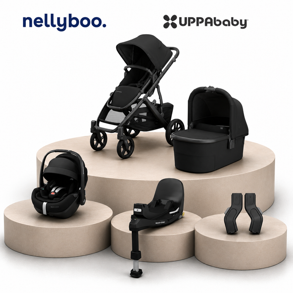 UPPAbaby Vista V3 Essential Bundle with Maxi Cosi Slide Tech