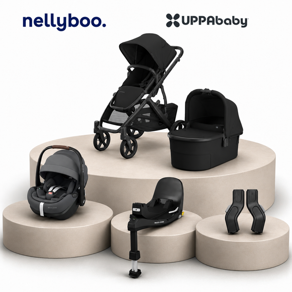 UPPAbaby Vista V3 Essential Bundle with Maxi Cosi Slide Tech