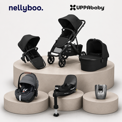 UPPAbaby Vista V3 Todler Bundle with Maxi Cosi Slide Tech