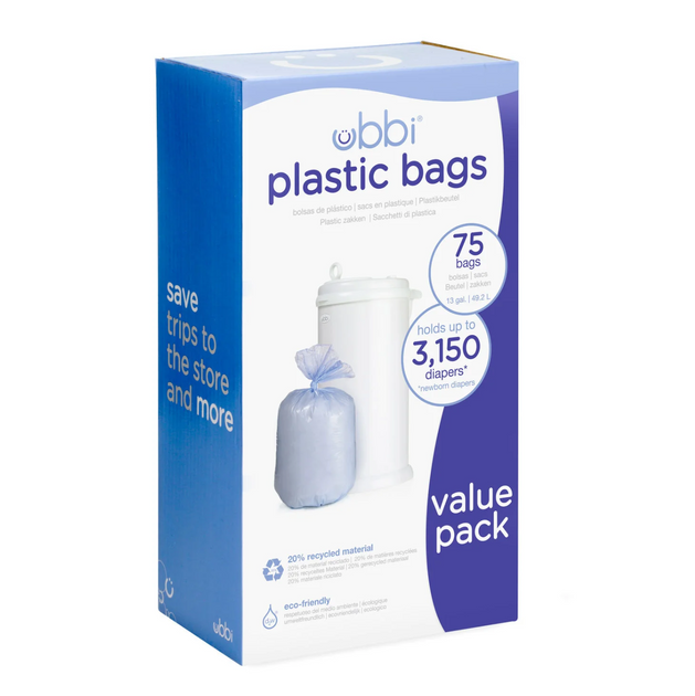 Ubbi Plastic Bags 3 pack