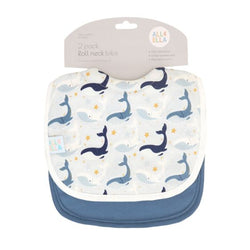 All4Ella Roll Neck Bib 2PK