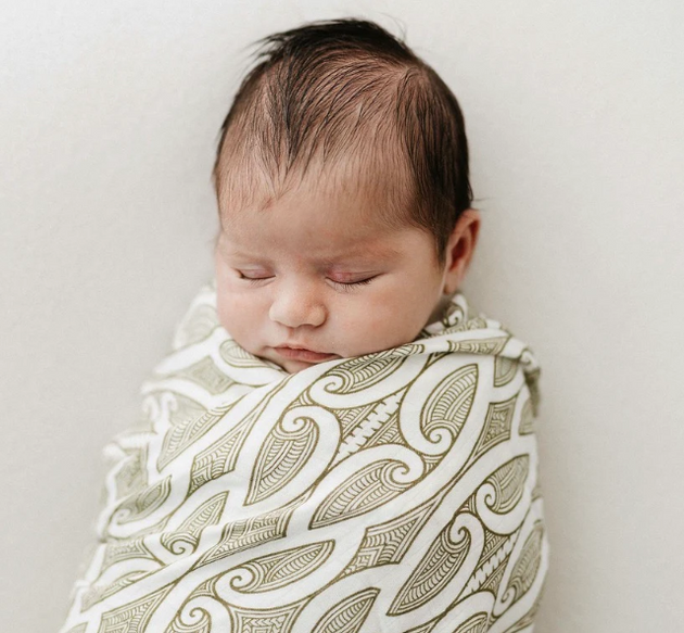 Bo & Ko Te Pātiki Pēpi Wrap