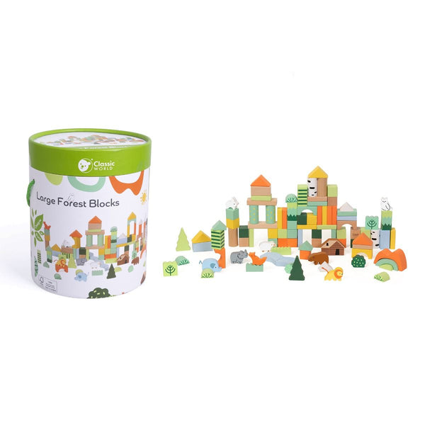 Forest Blocks - 100pcs