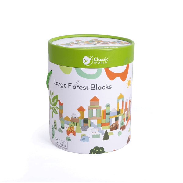 Forest Blocks - 100pcs