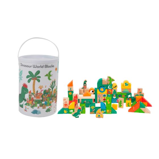 Dinosaur World Blocks - 100pcs
