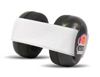 Black Earmuffs & White Band