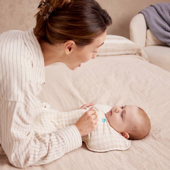 Love To Dream Swaddle Up™ Original 1.0 TOG - Houndstooth Tan