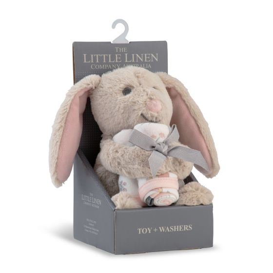 Little Linen Plush Toy and Washers