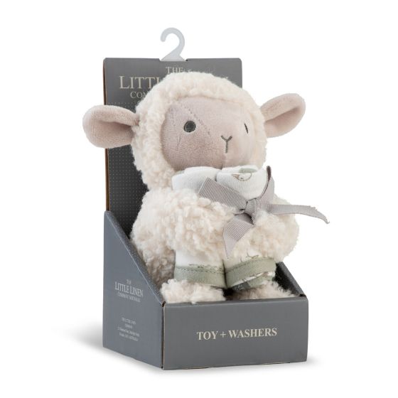 Little Linen Plush Toy and Washers