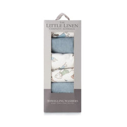 Little Linen Towelling Washer 6PK