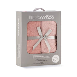 Little Bamboo Hooded Towel - 2pk