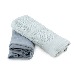 Little bamboo Cellular Blanket - 2 Pack