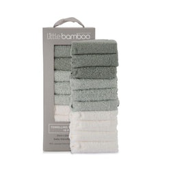 Little Bamboo Little Bamboo Towelling Washer - 10pk
