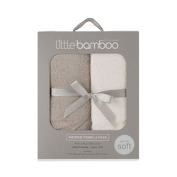 Little Bamboo Hooded Towel - 2pk