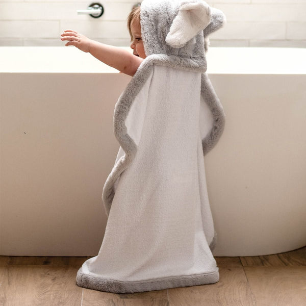 Little Linen Plush Hooded Towels