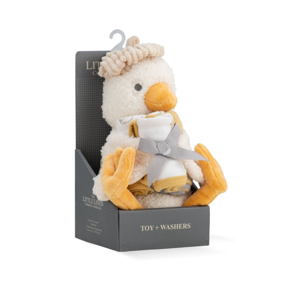 Little Linen Plush Toy and Washers