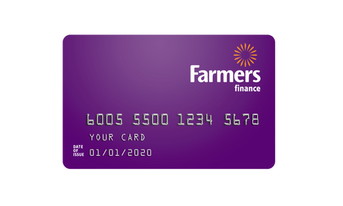 Farmers finance card