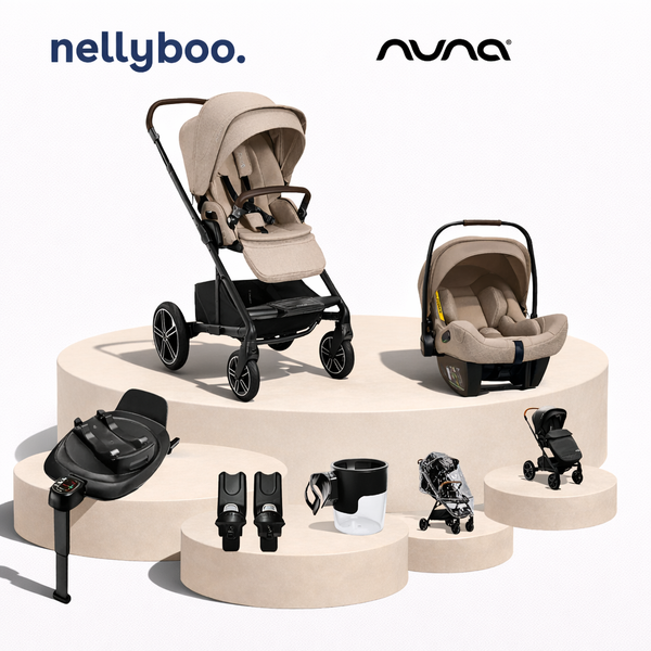 Nuna Mixx Basics Bundle (Caviar, Thunder or Chateau)
