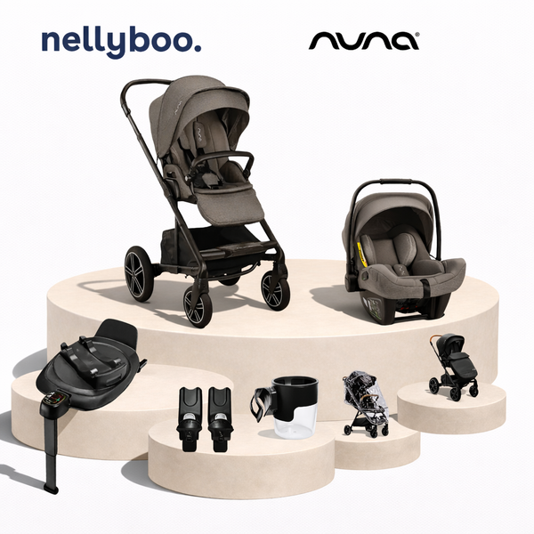 Nuna Mixx Basics Bundle (Caviar, Thunder or Chateau)