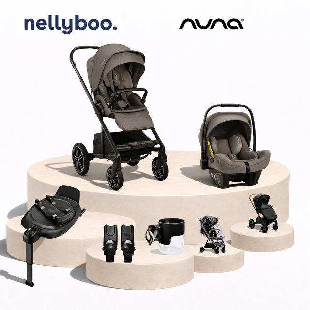 Nuna Mixx Basics Bundle (Caviar, Thunder or Chateau)