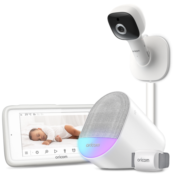 Oricom Guardian Pro Sleep Tracking + Video Baby Monitor
